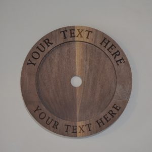 Walnut Disc Hanger