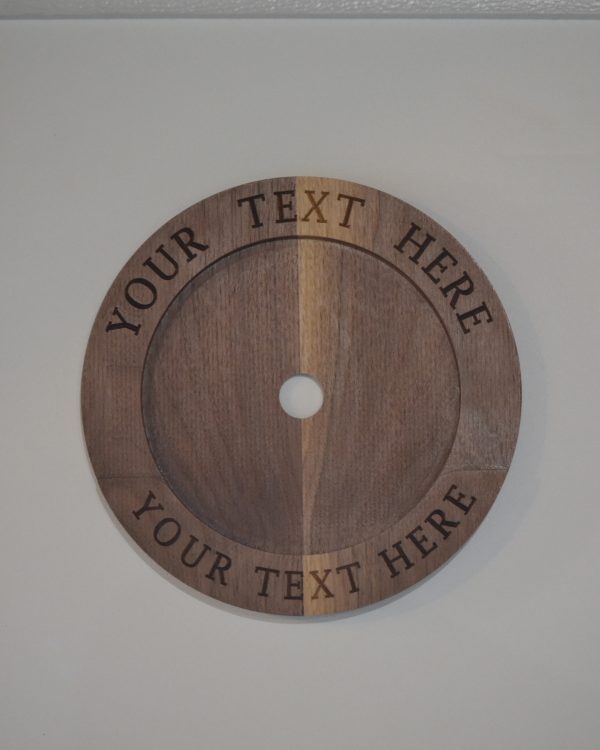 Walnut Disc Hanger